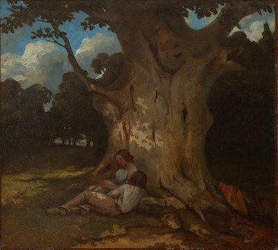 The Big Oak by Gustave Courbet